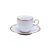 Aranyos elegáns teacsésze + alj