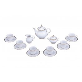 Aranyos elegáns 9 részes teakészlet