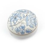 Kék kalocsai bonbonier 9 cm
